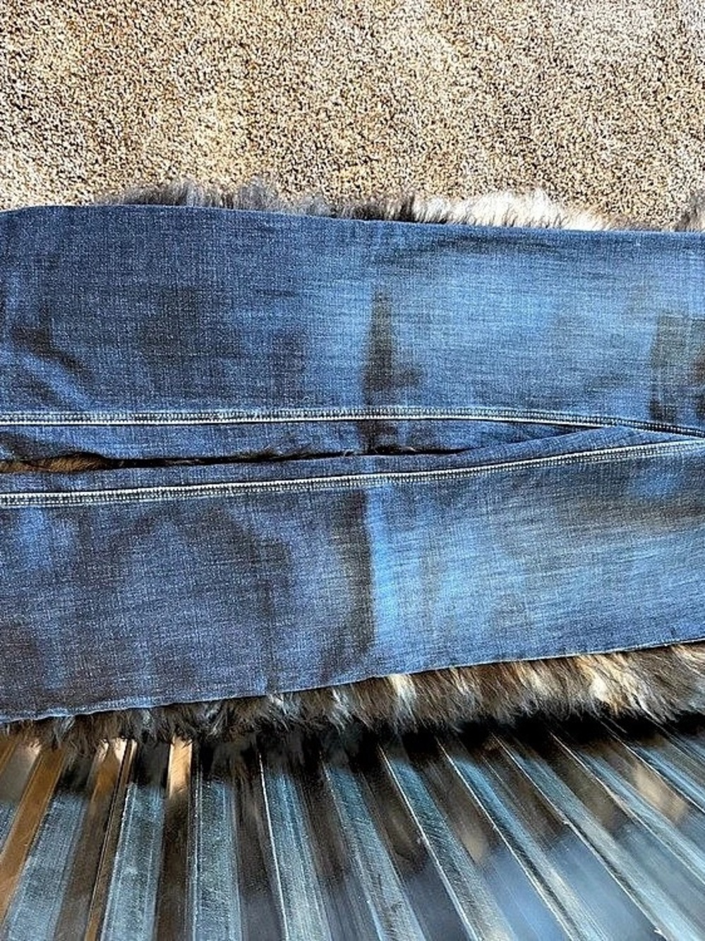 Ariat R.E.A.L. Mid Rise Trouser Jeans Blue Waist 28xL - Picture 2 of 4